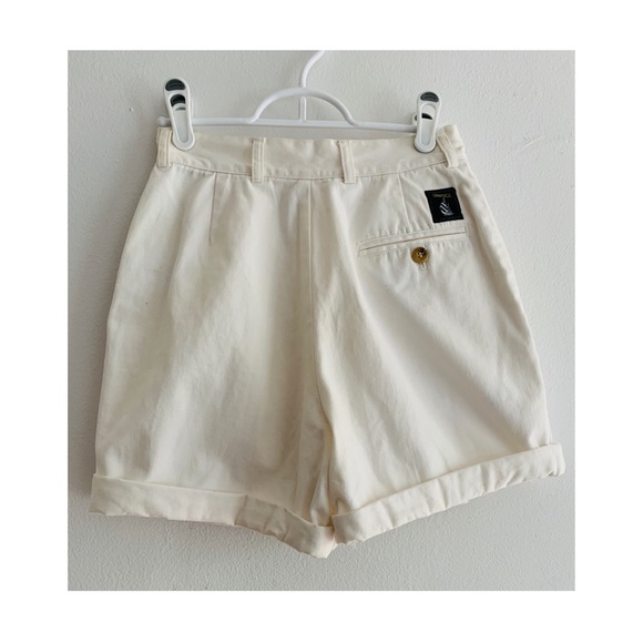 Vintage High Waisted Nautical Jean Sorts - Picture 7 of 9